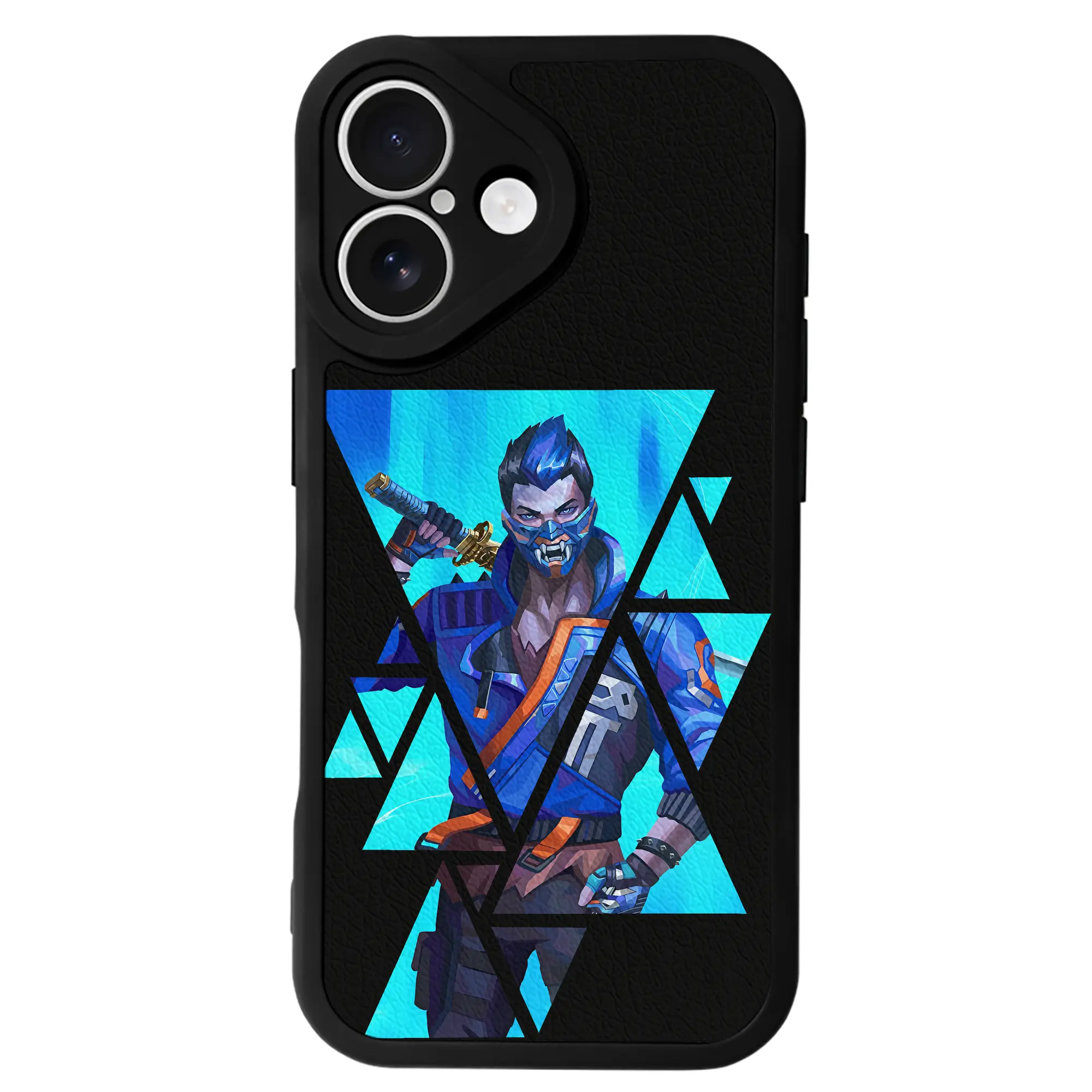 VALORANT グッズ,ヨル - IPhone 16シリーズ対応 ・ シリコンスマホケース ・ レザー調 ・ 高精度フィット ・ 耐衝撃 ・ ワイヤレス充電対応 ・ 精密カット